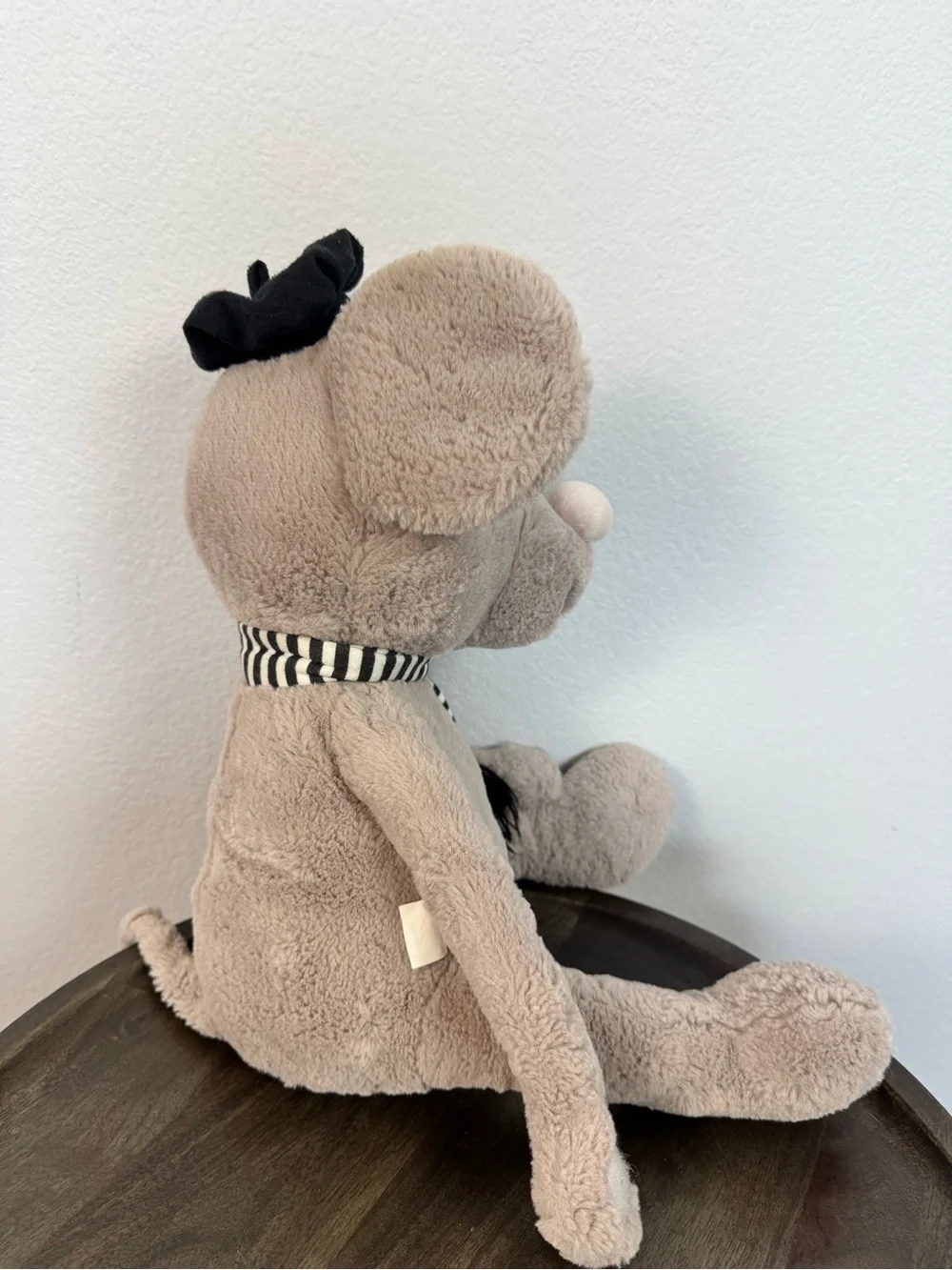 Baby Aspen‎ Monsieur Lesqueak Mouse Plush Stuffed Animal Toy French Scarf Beret